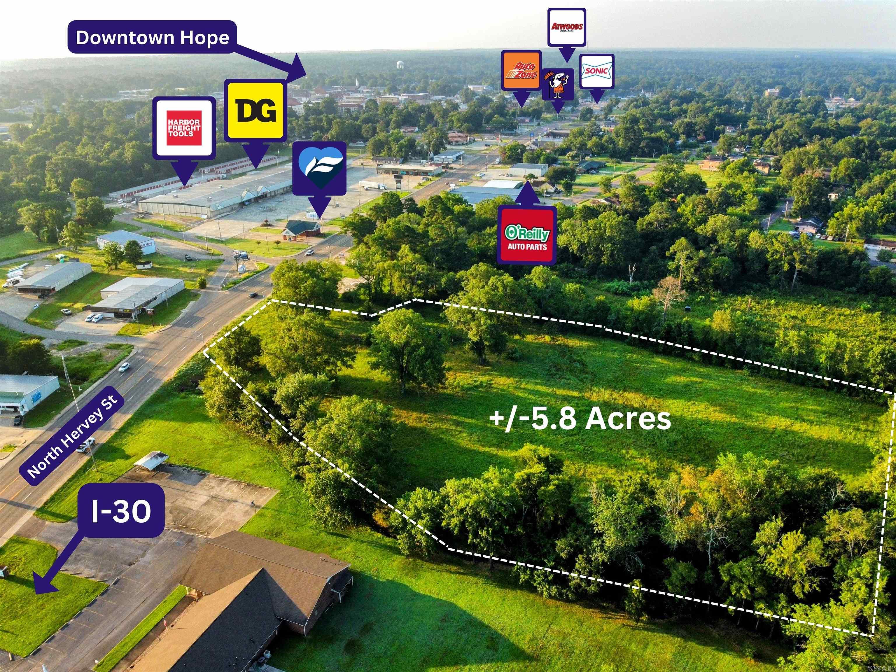 Lot 1 N Hervey  Hope, AR