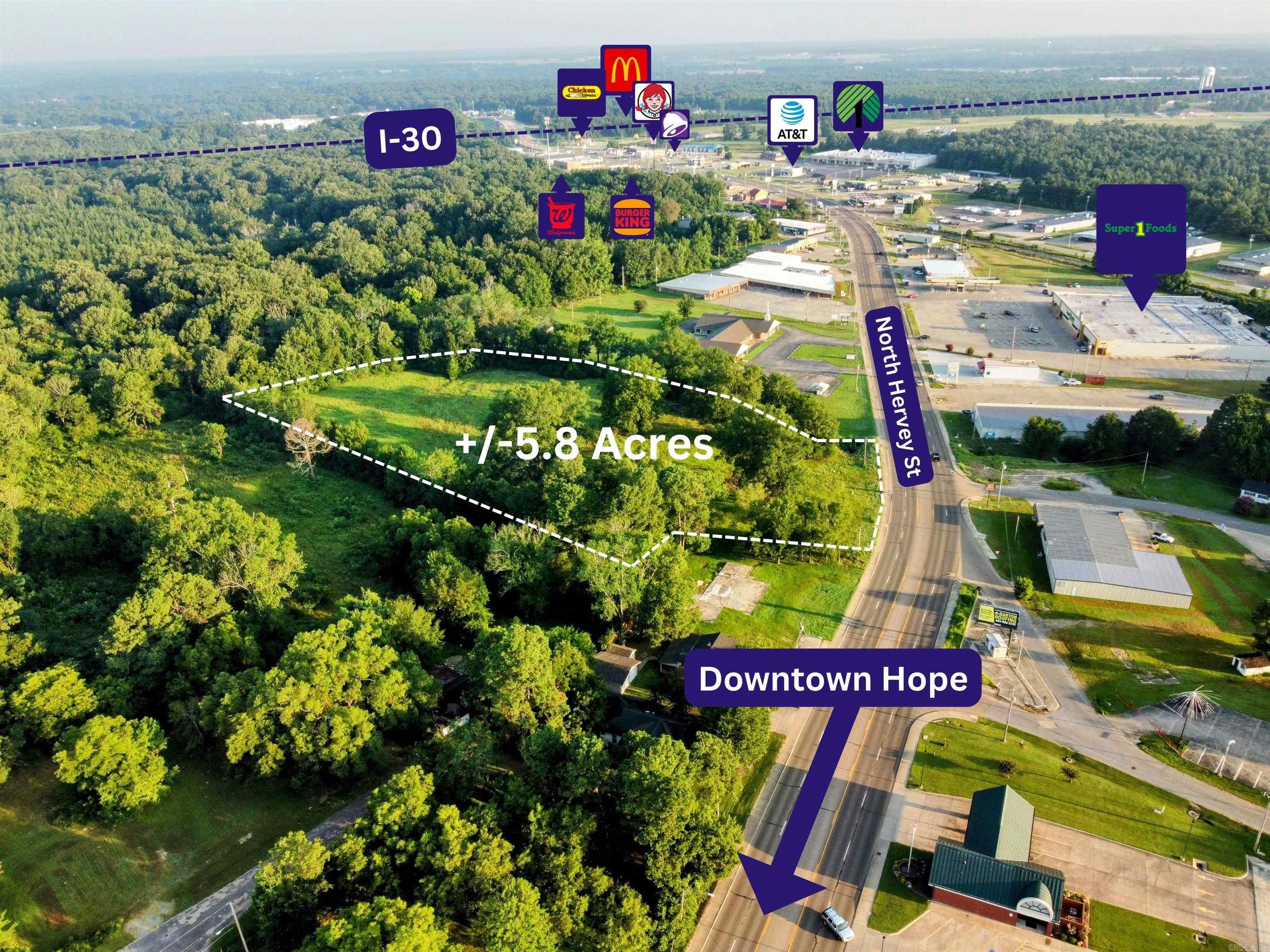Lot 8 N Hervey  Hope, AR