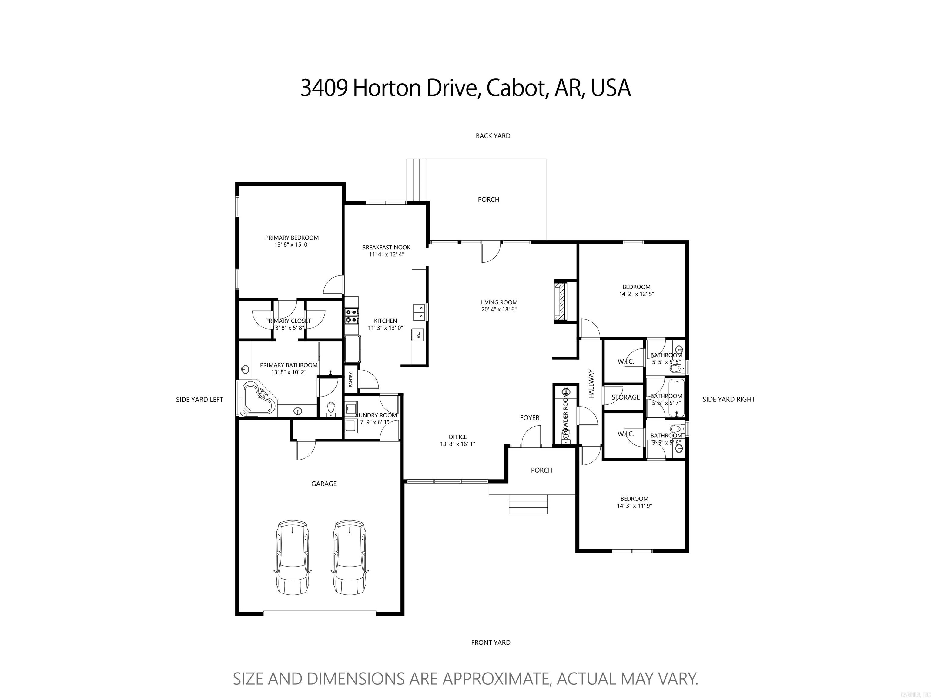 3409  Horton Drive  Cabot, AR