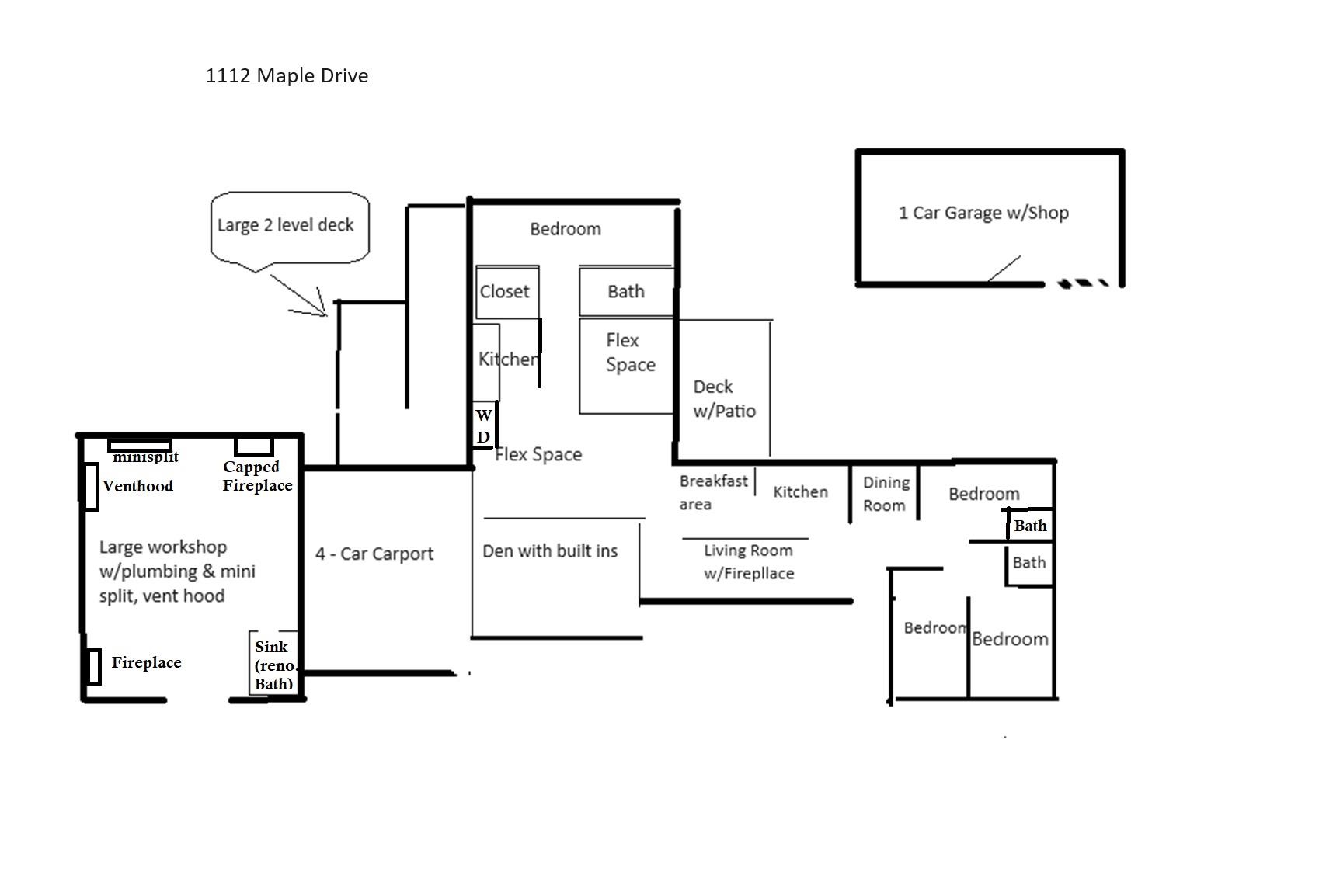 1112  Maple  Mountain View, AR