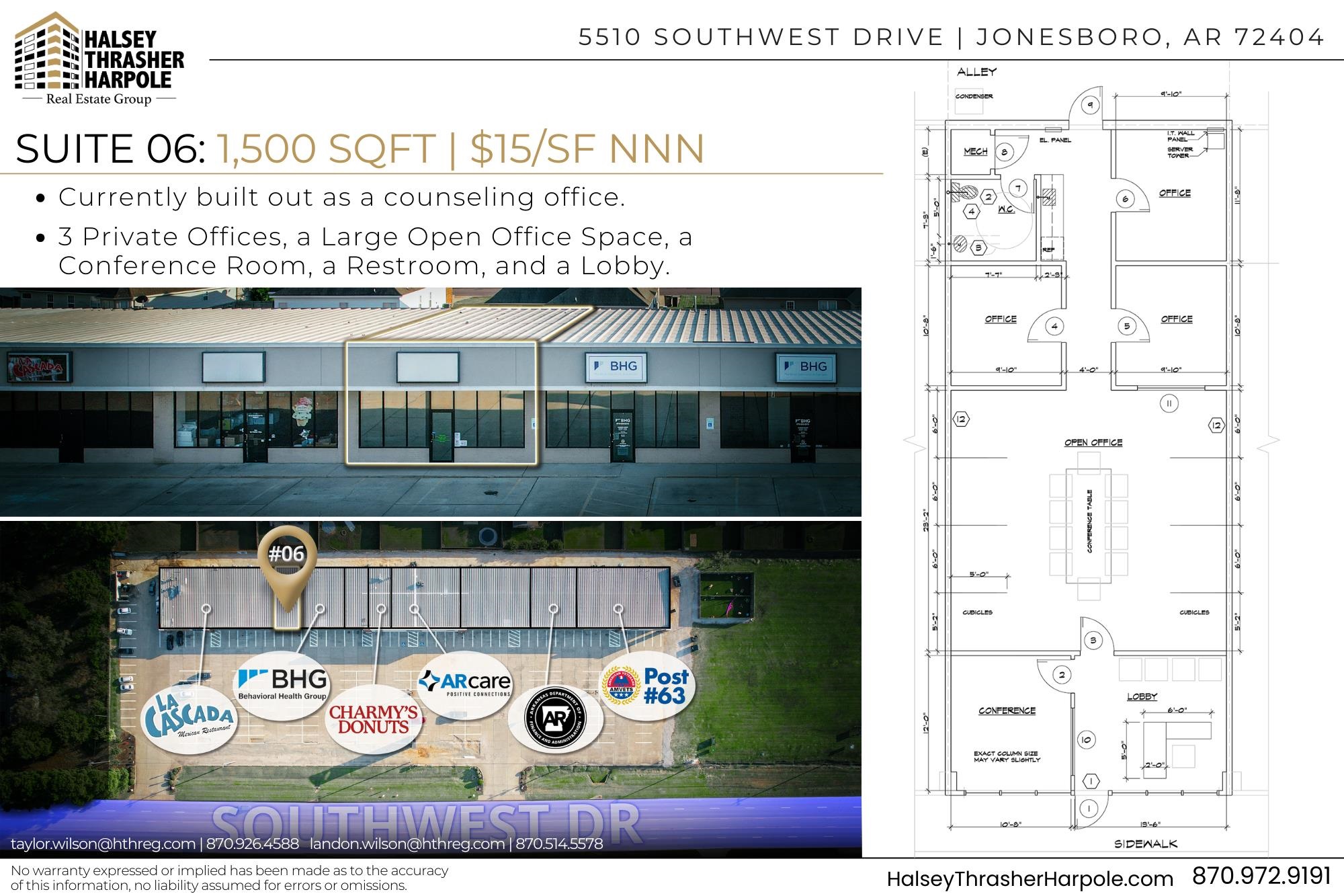 5510  Southwest Drive Suite 6 Jonesboro, AR