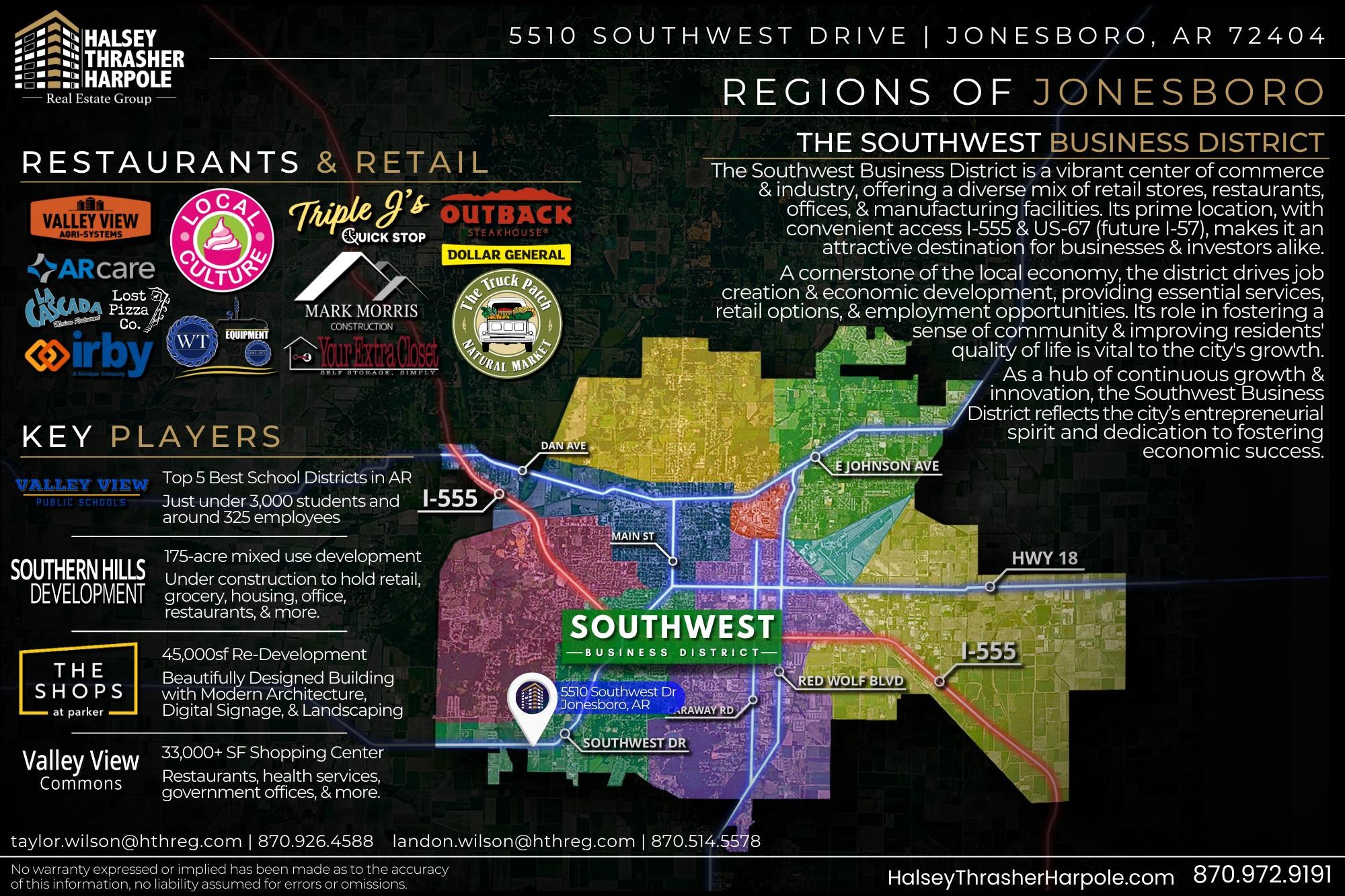 5510  Southwest Drive Suite 6 Jonesboro, AR