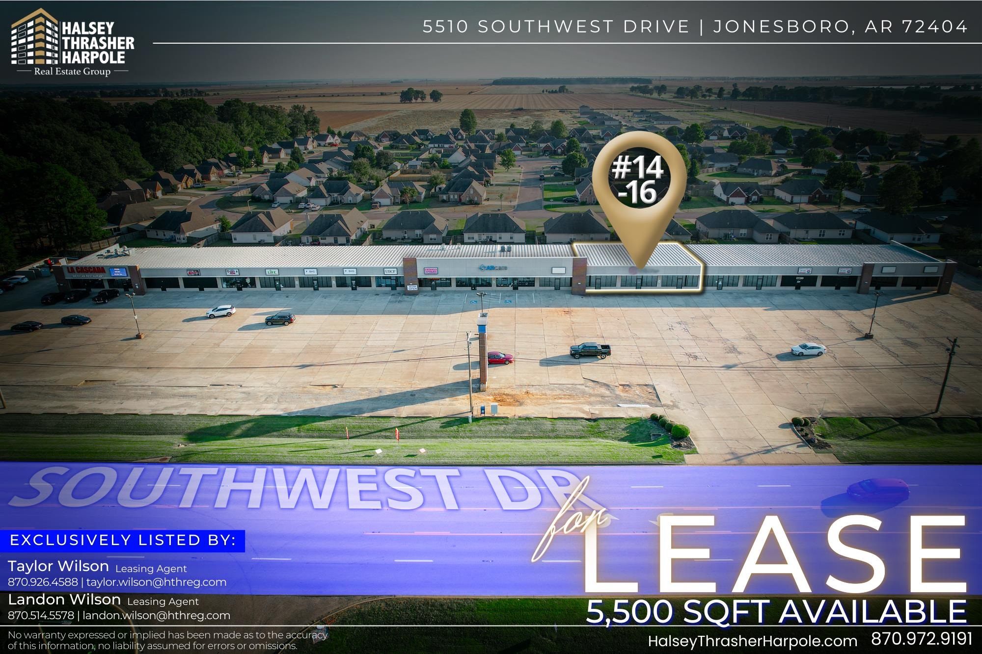 5510  Southwest Drive Suites 14-16 Jonesboro, AR