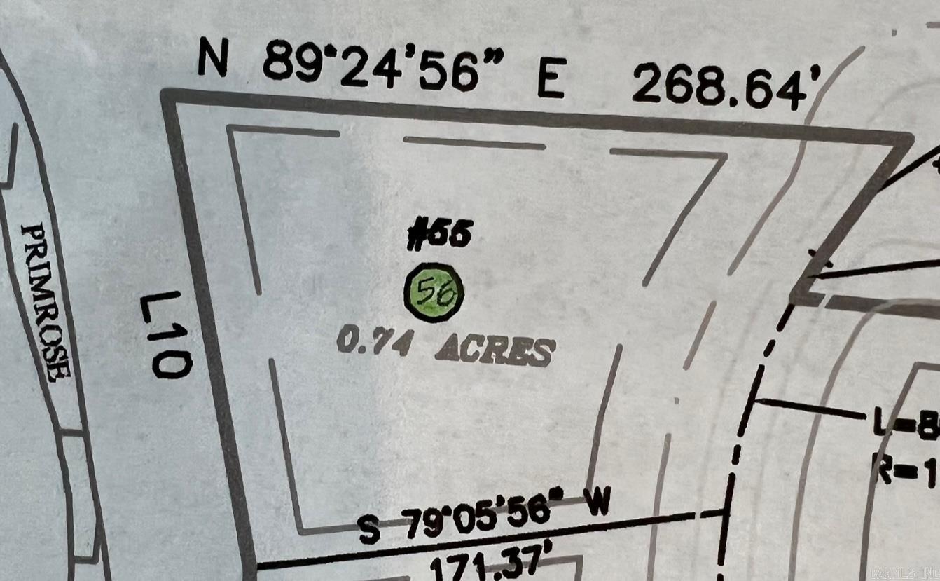 Lot 56  Primrose Creek  Heber Springs, AR