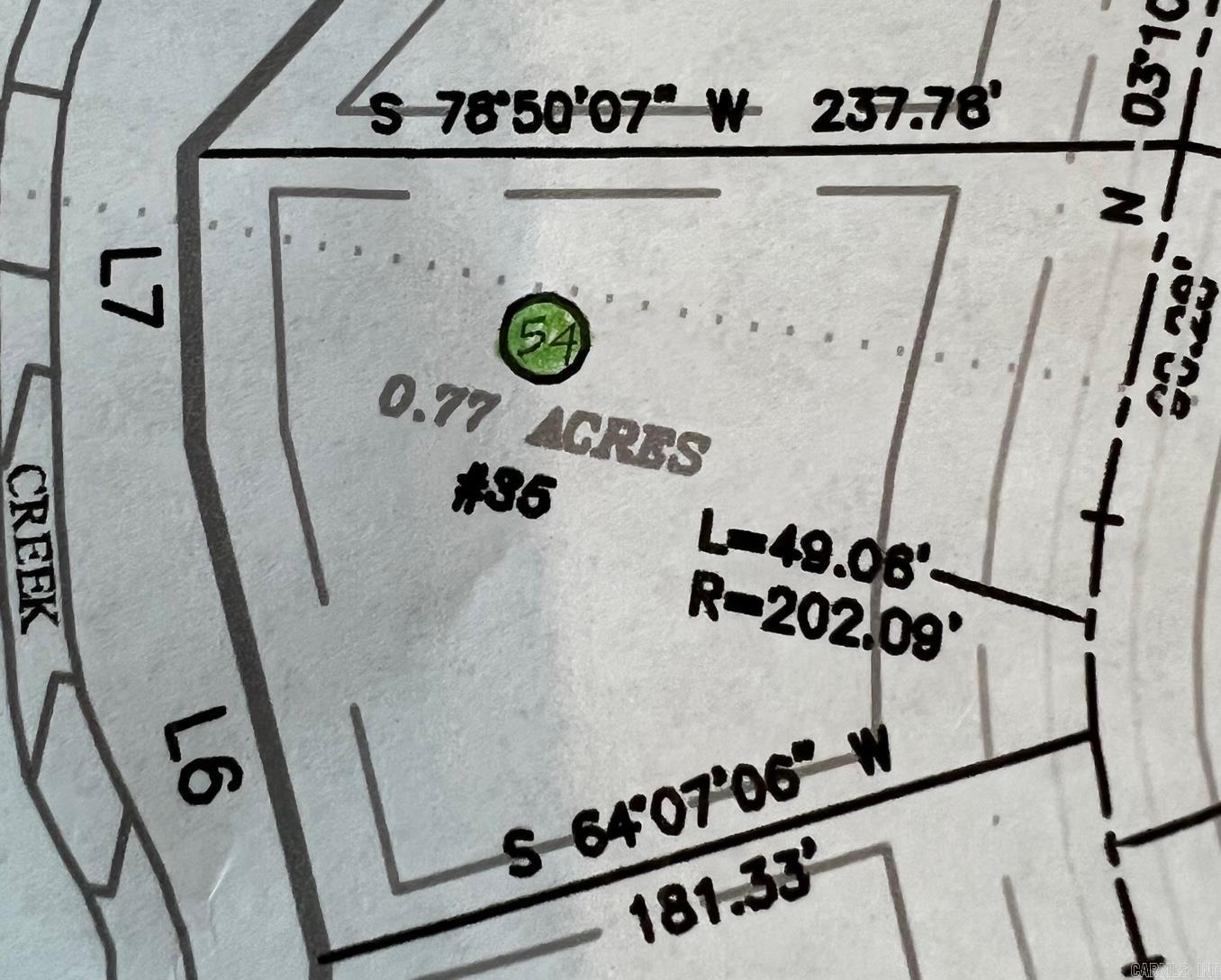 Lot 55  Primrose Creek  Heber Springs, AR