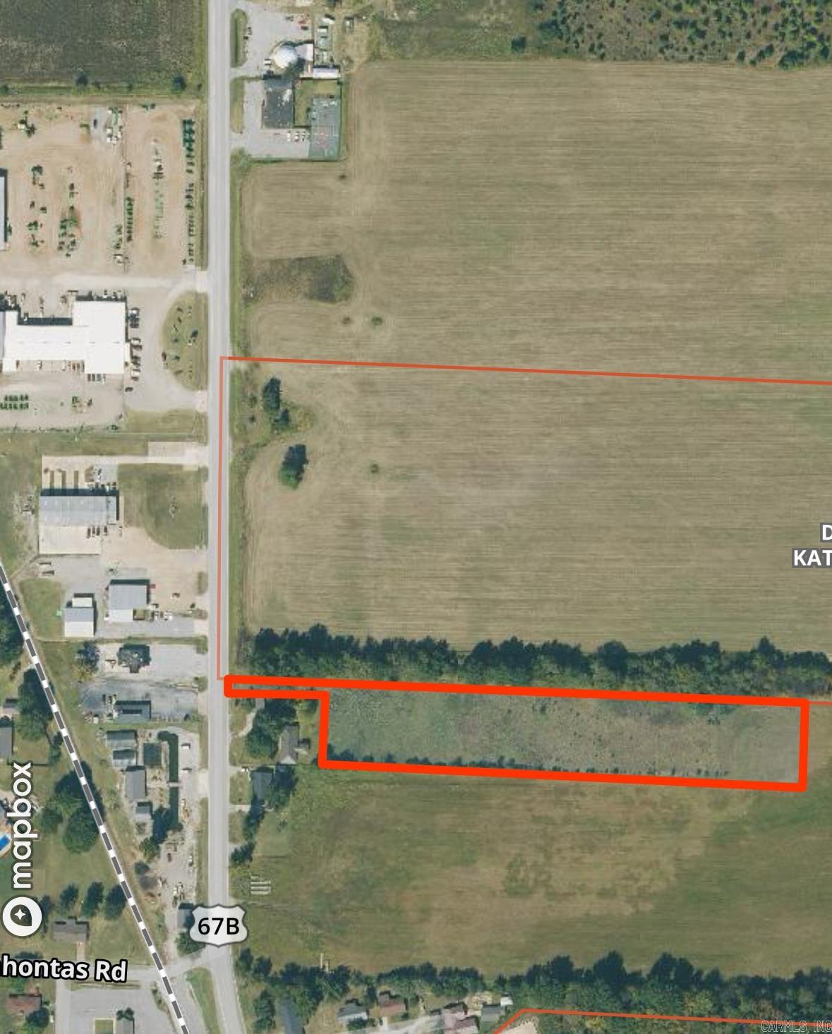 4.16 ac (+/-) 26-17-01E, Highway 67  Walnut Ridge, AR