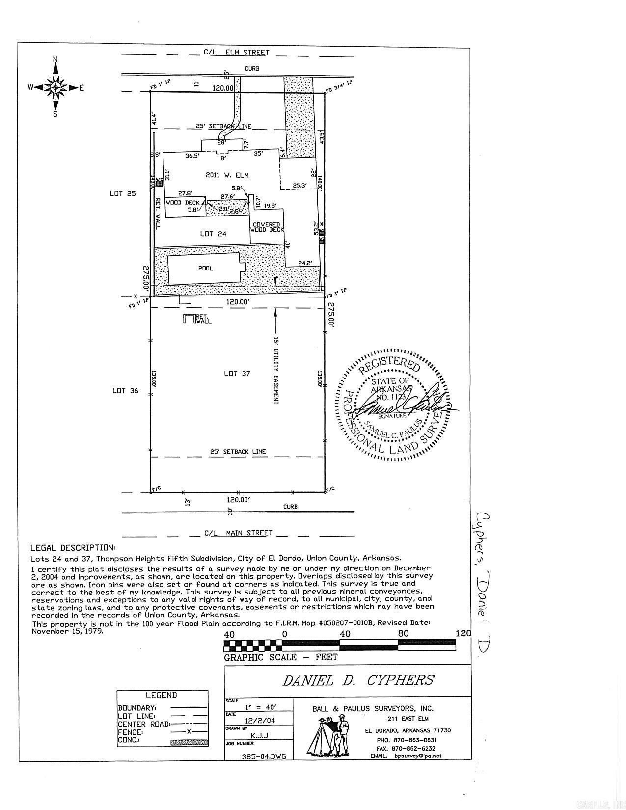 2011 W Elm St  El Dorado, AR