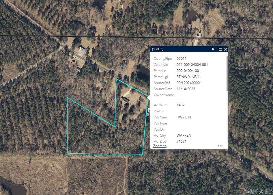 1482 N Hwy 8 Warren, AR 71671