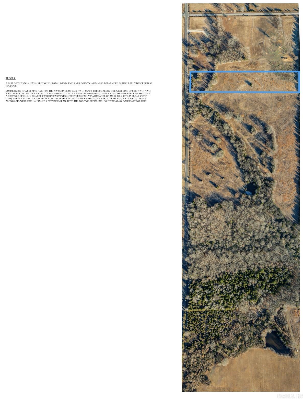 Tract 4  Rooster  Conway, AR