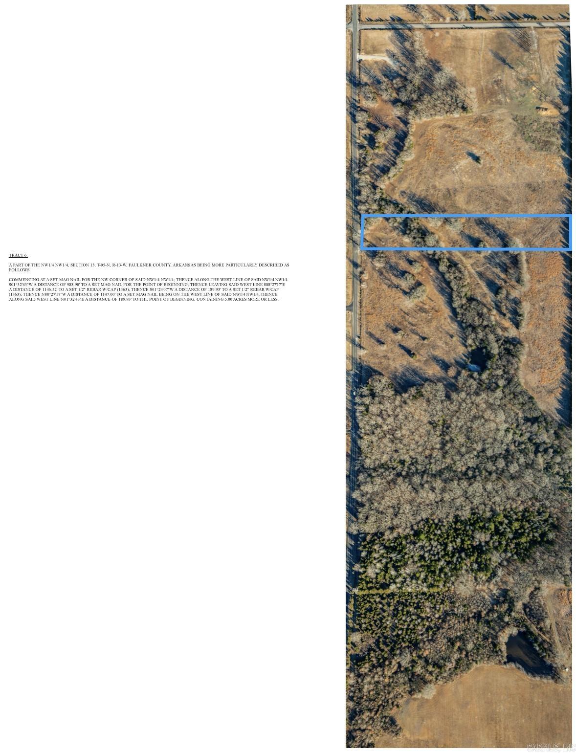 Tract 6  Rooster  Conway, AR