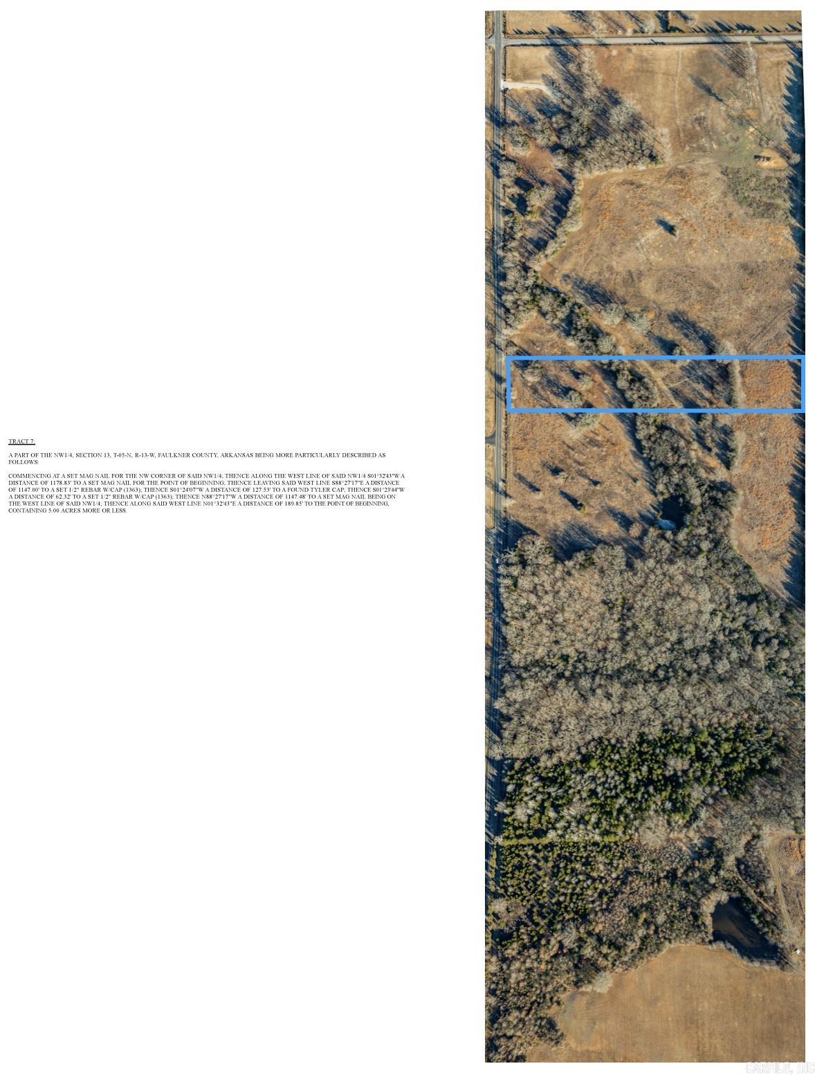 Tract 7  Rooster  Conway, AR