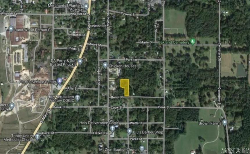 1.41 acre  Berry  Warren, AR
