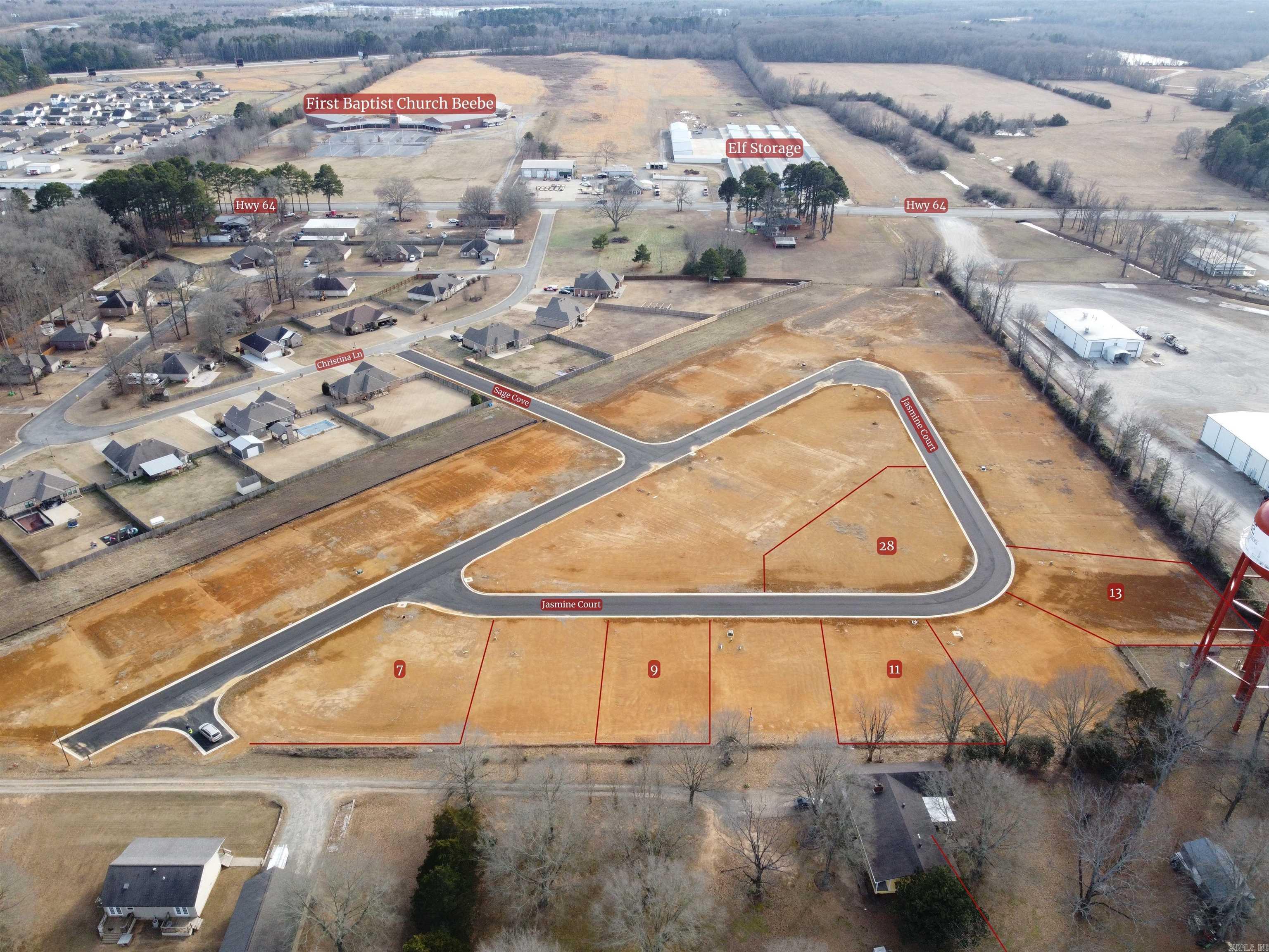 Lot 13  Jasmine Court  Beebe, AR