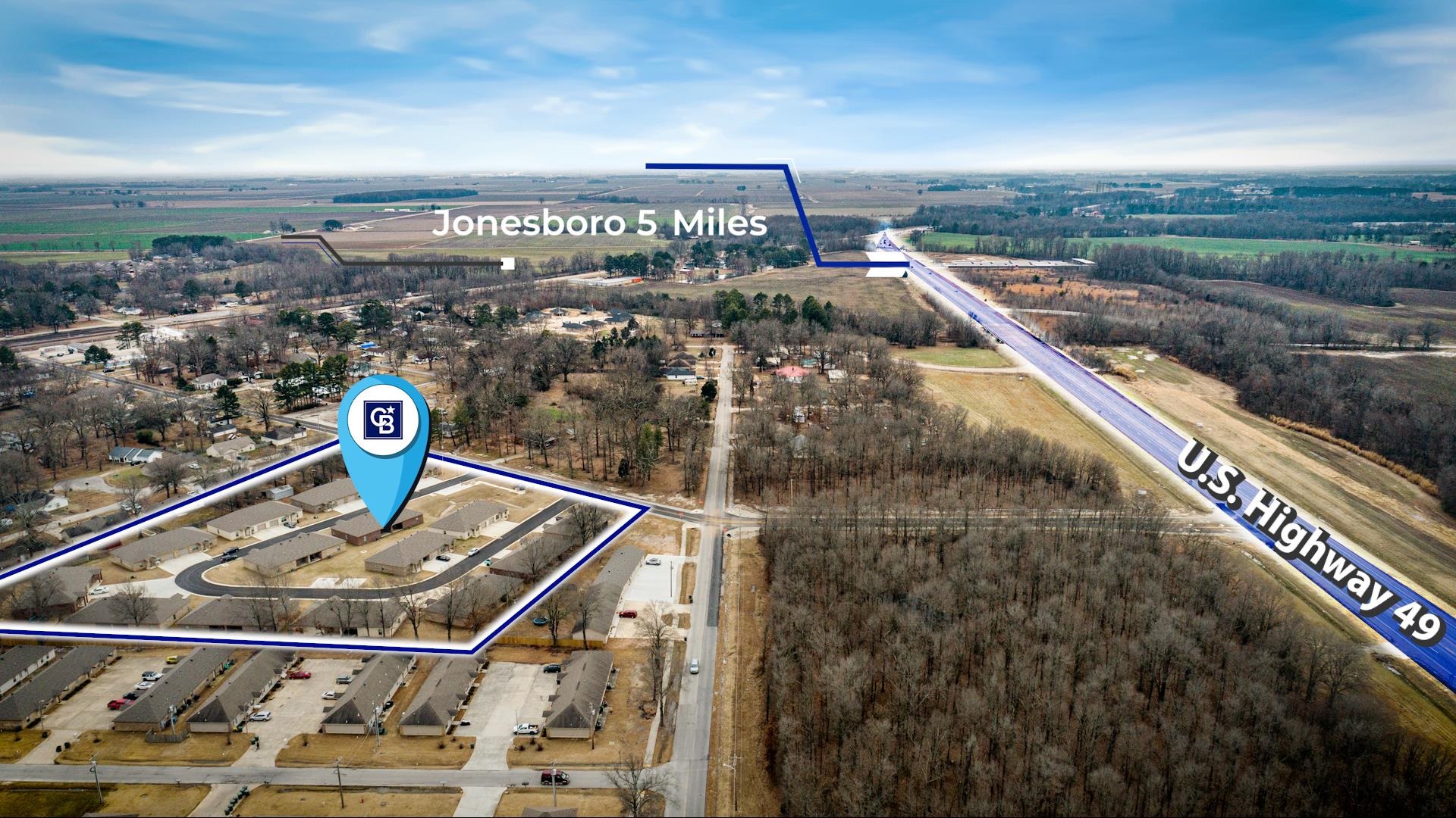 404 W Matthews  Brookland, AR