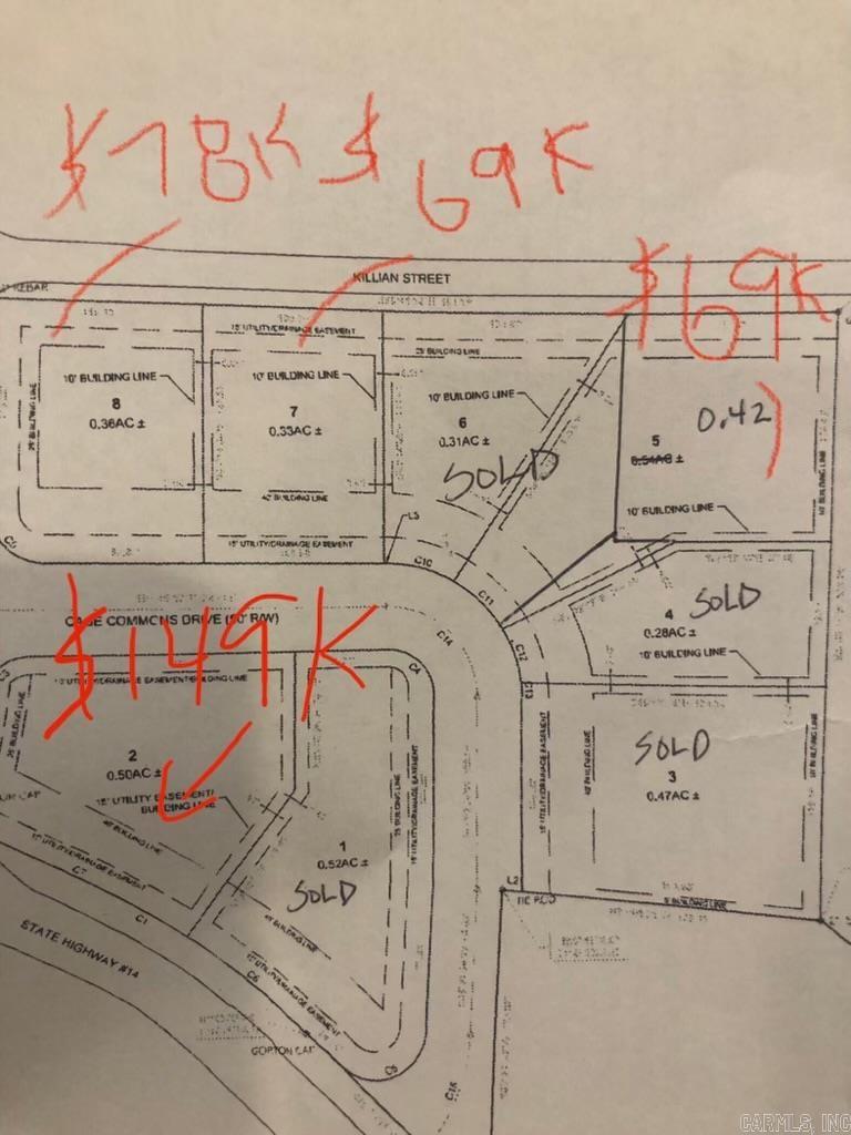 Lot 5  Killian Street  Mountain View, AR