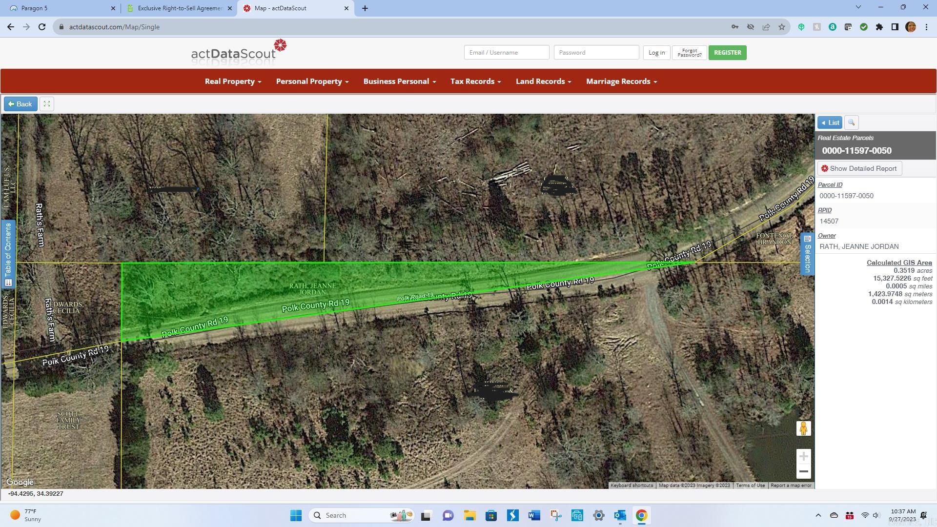 Unk  Polk Road 19  Cove, AR