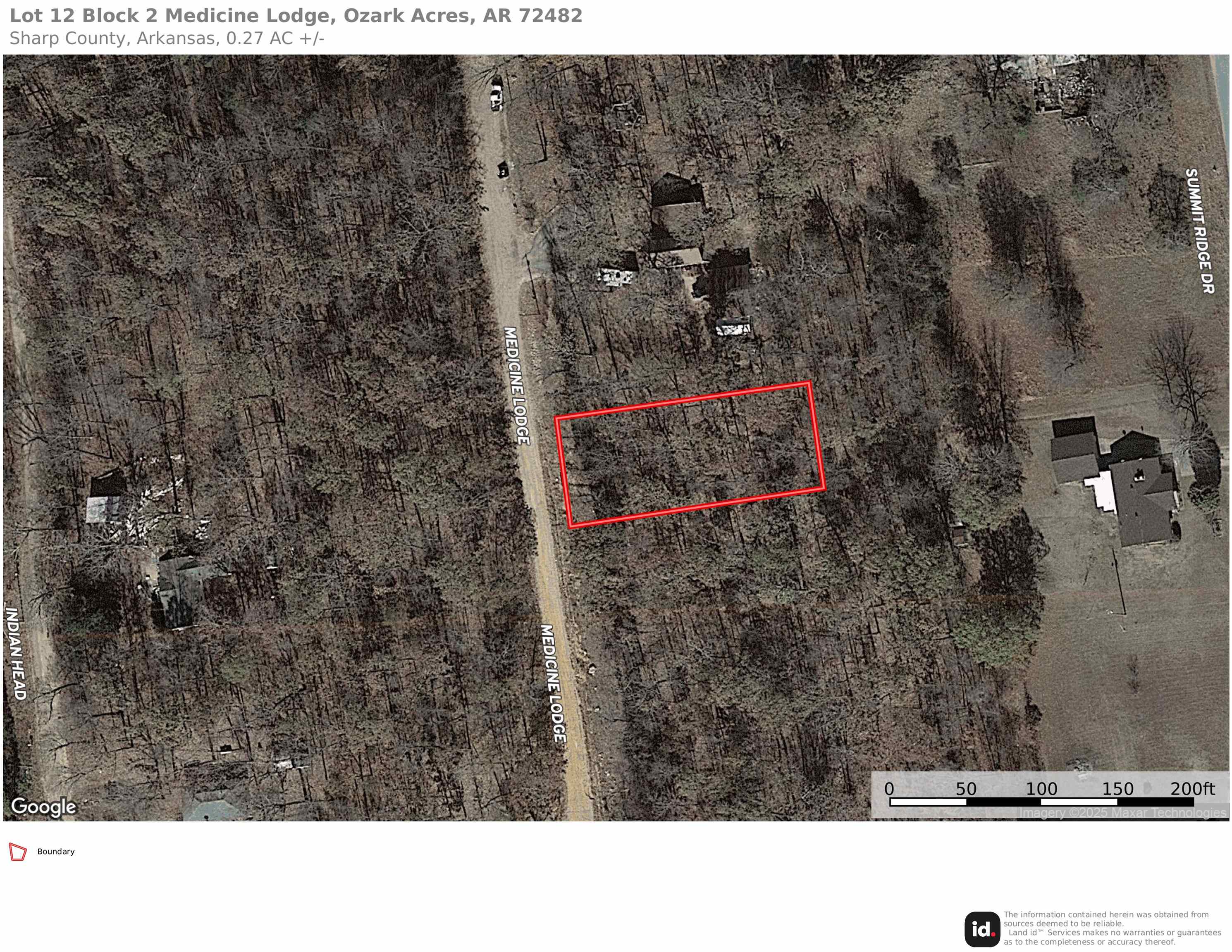 lot 12 Blk 2  Medicine Lodge  Ozark Acres, AR