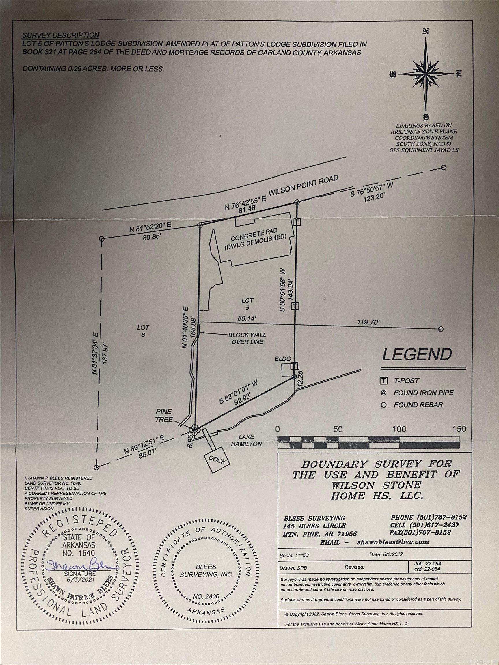 218  Wilson  Hot Springs, AR