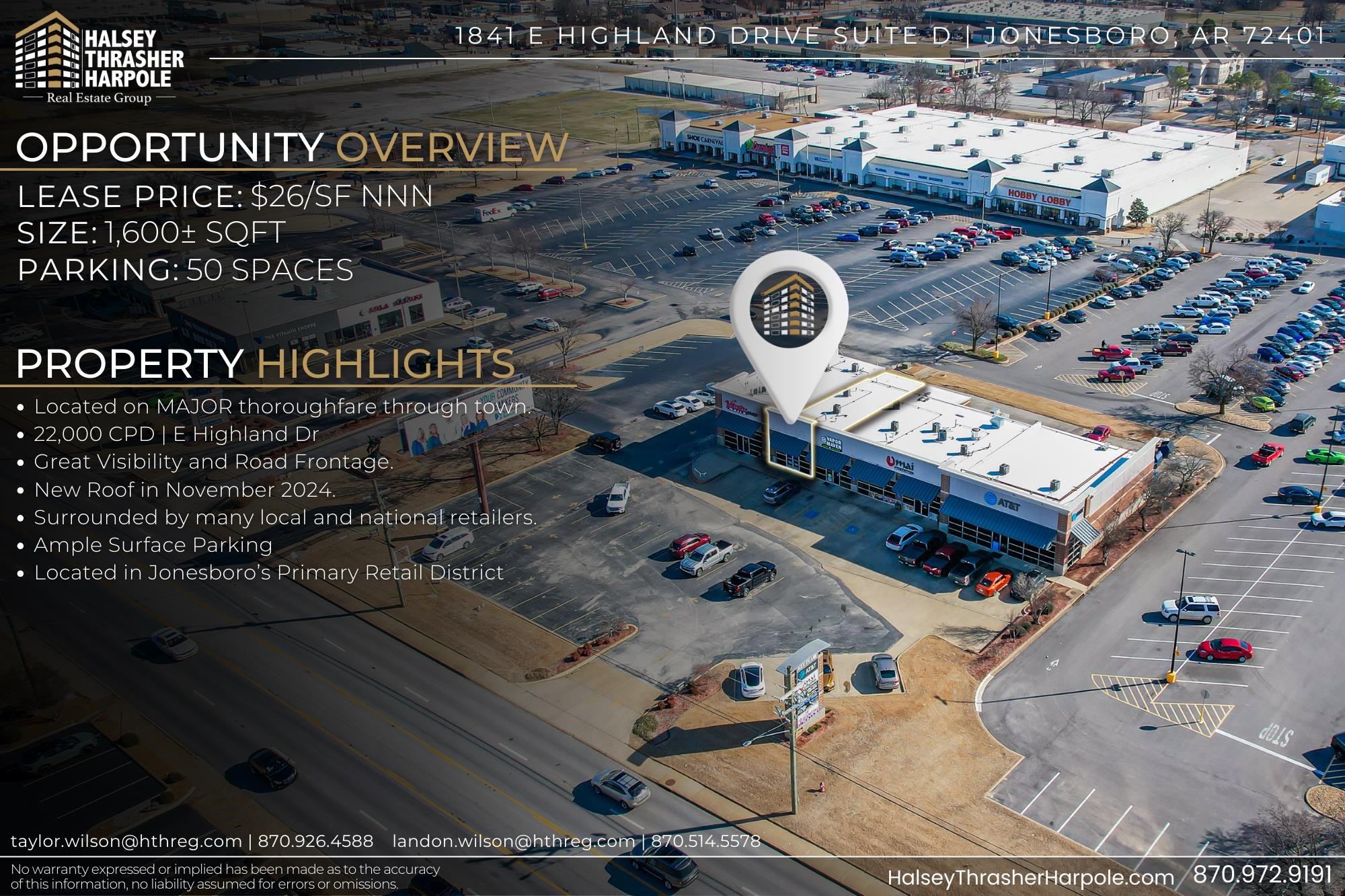 1841 E Highland Unit D Jonesboro, AR