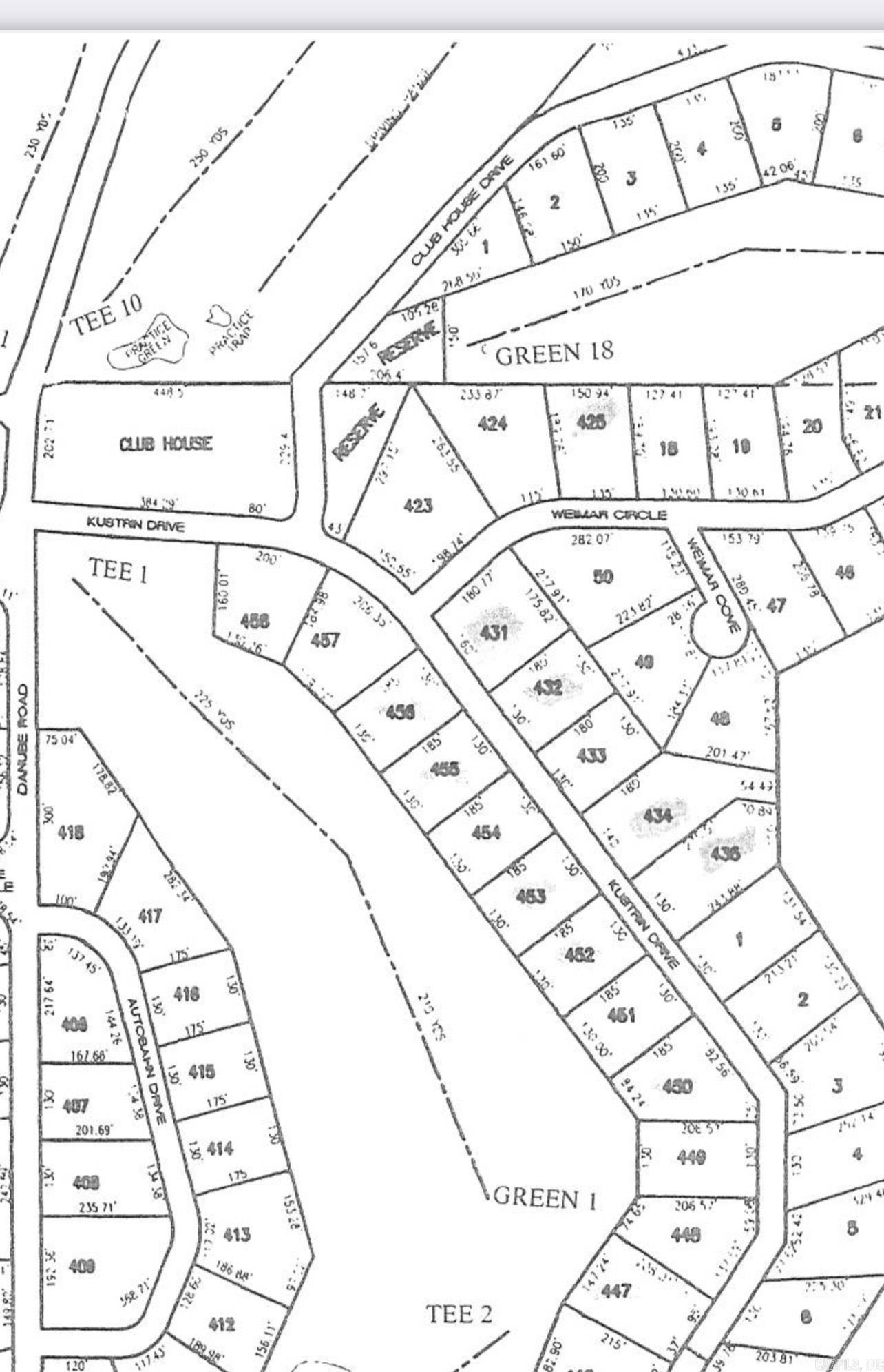 Lot 425  Weimar Circle  Drasco, AR