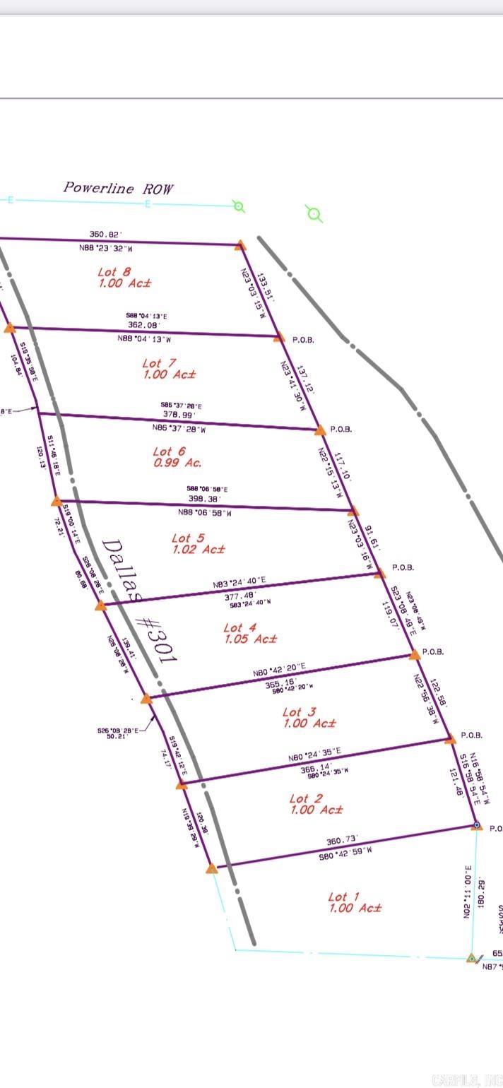 TBD Lot #6  Dallas 301  Carthage, AR