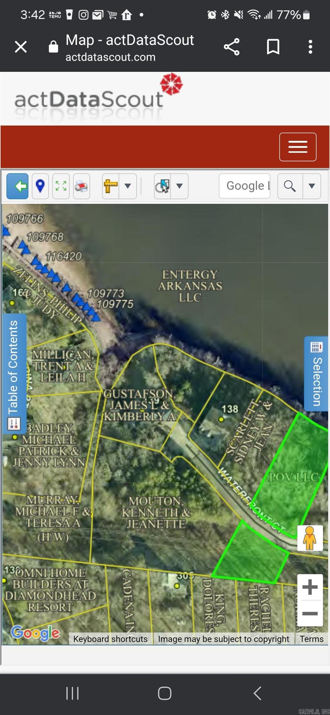 Lot 34  Waterfront  Hot Springs, AR