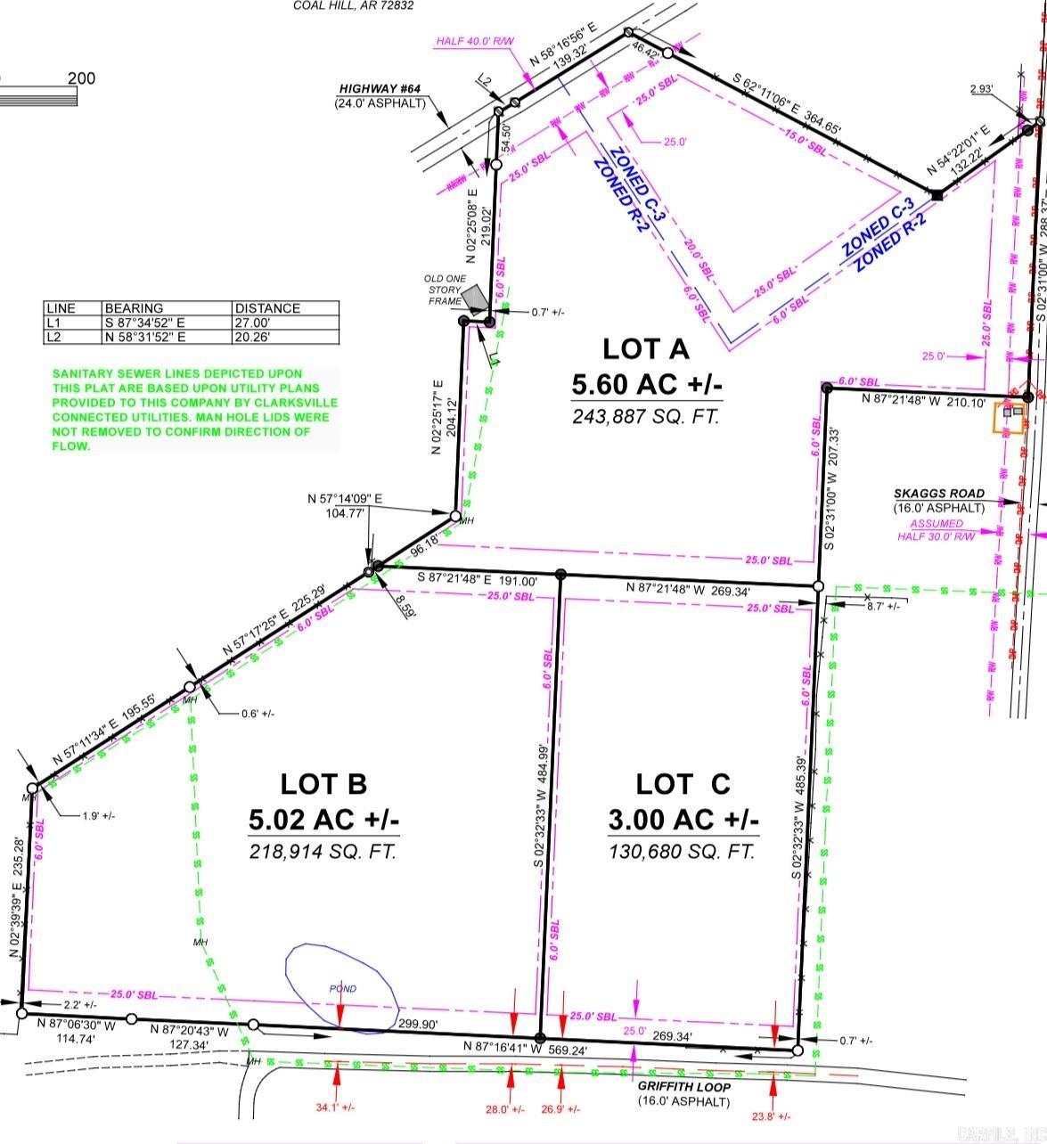 Lot C GRIFFITH LOOP  Clarksville, AR