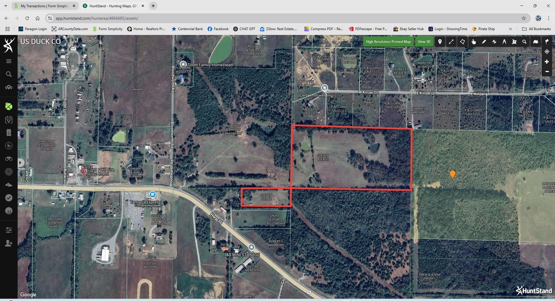 4044  Hwy 36 W  Center Hill, AR