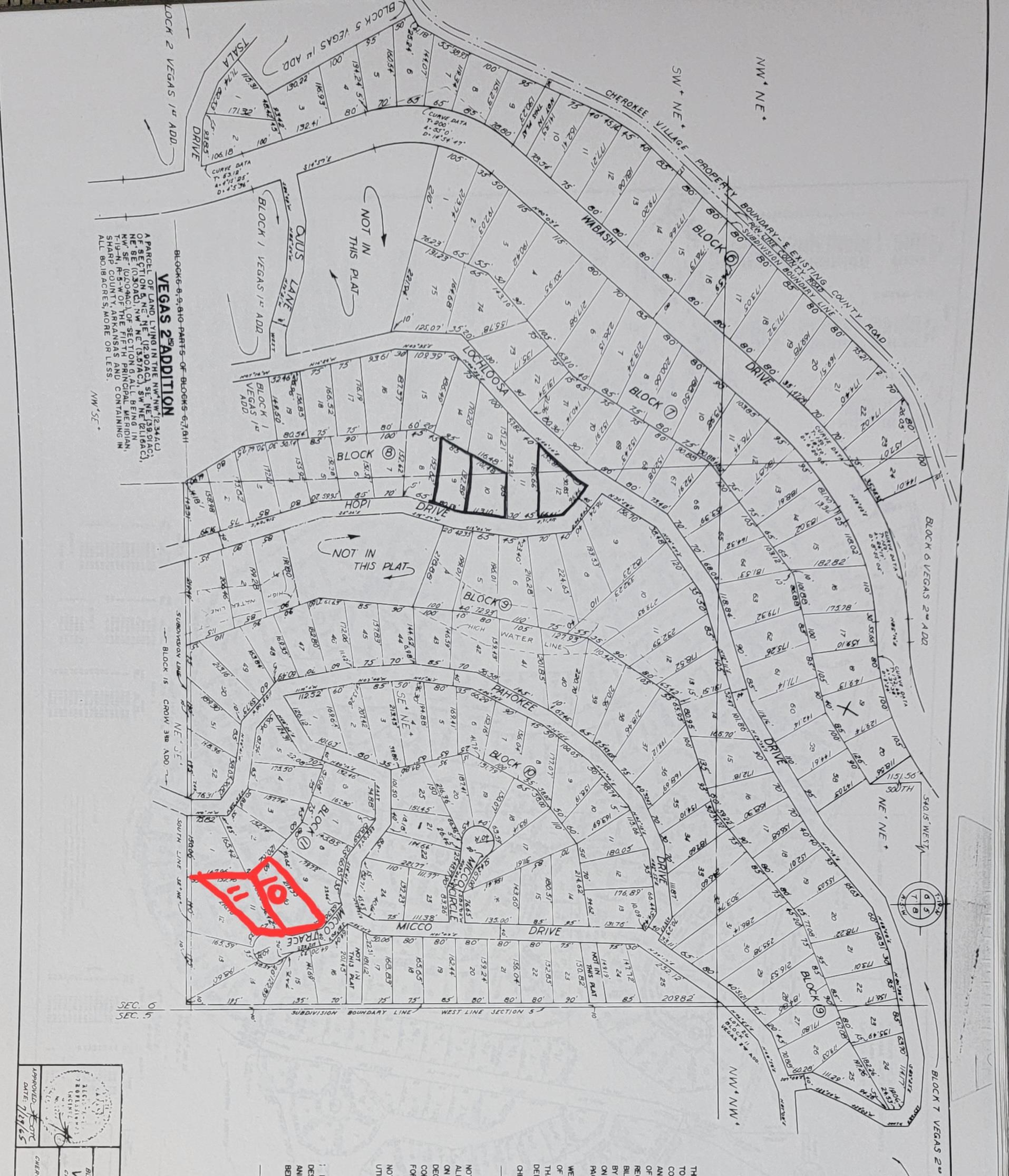L10, L11 B11  Micco  Cherokee Village, AR