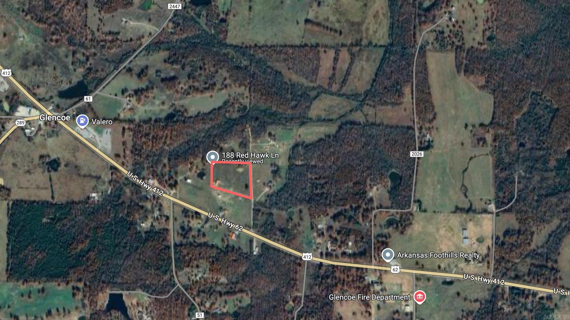 188  Red Hawk  Glencoe, AR