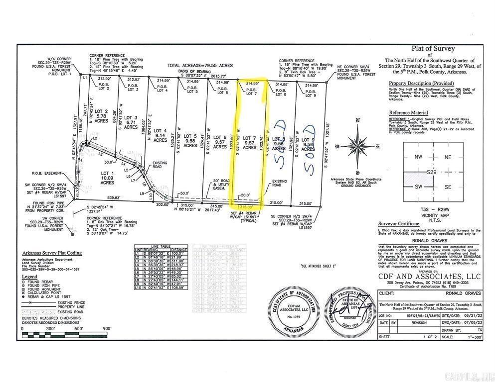 TBD  Highway 375 East    ( Lot 7)  Mena, AR
