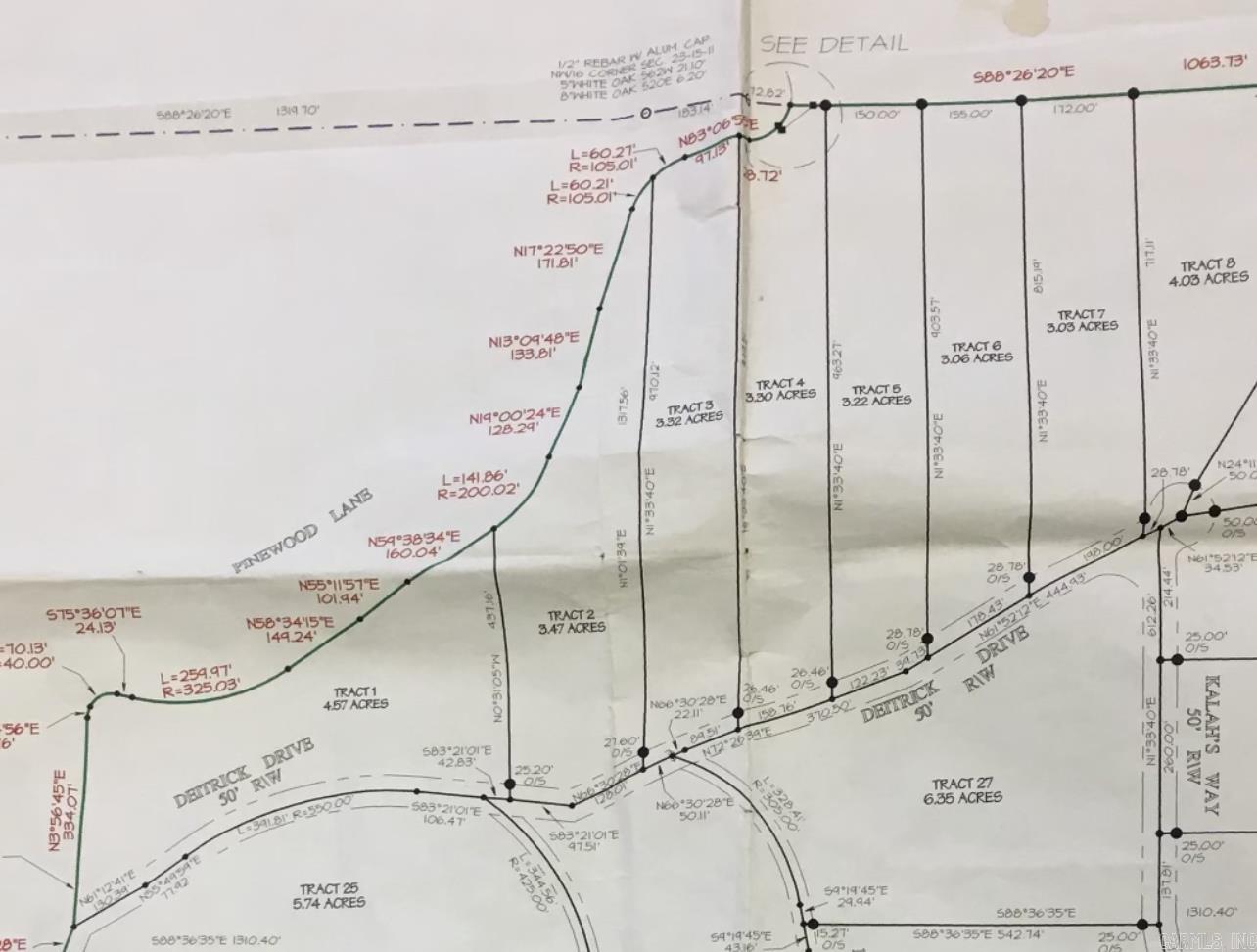 Tract 5  The Blessing 3.22 acres Deitrick Drive Mountain View, AR