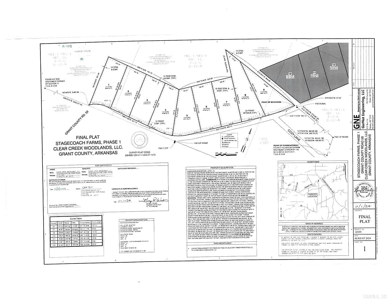 LOT 03  GRANT COUNTY ROAD 58  Sheridan, AR
