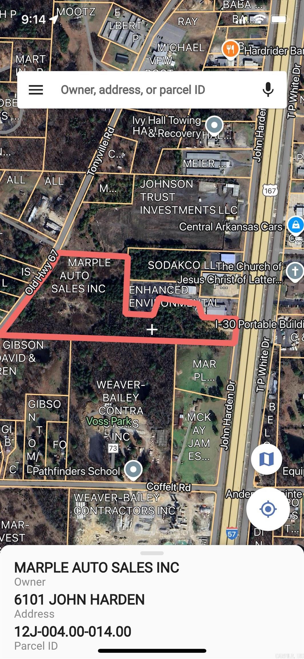 6101  John Harden  Jacksonville, AR