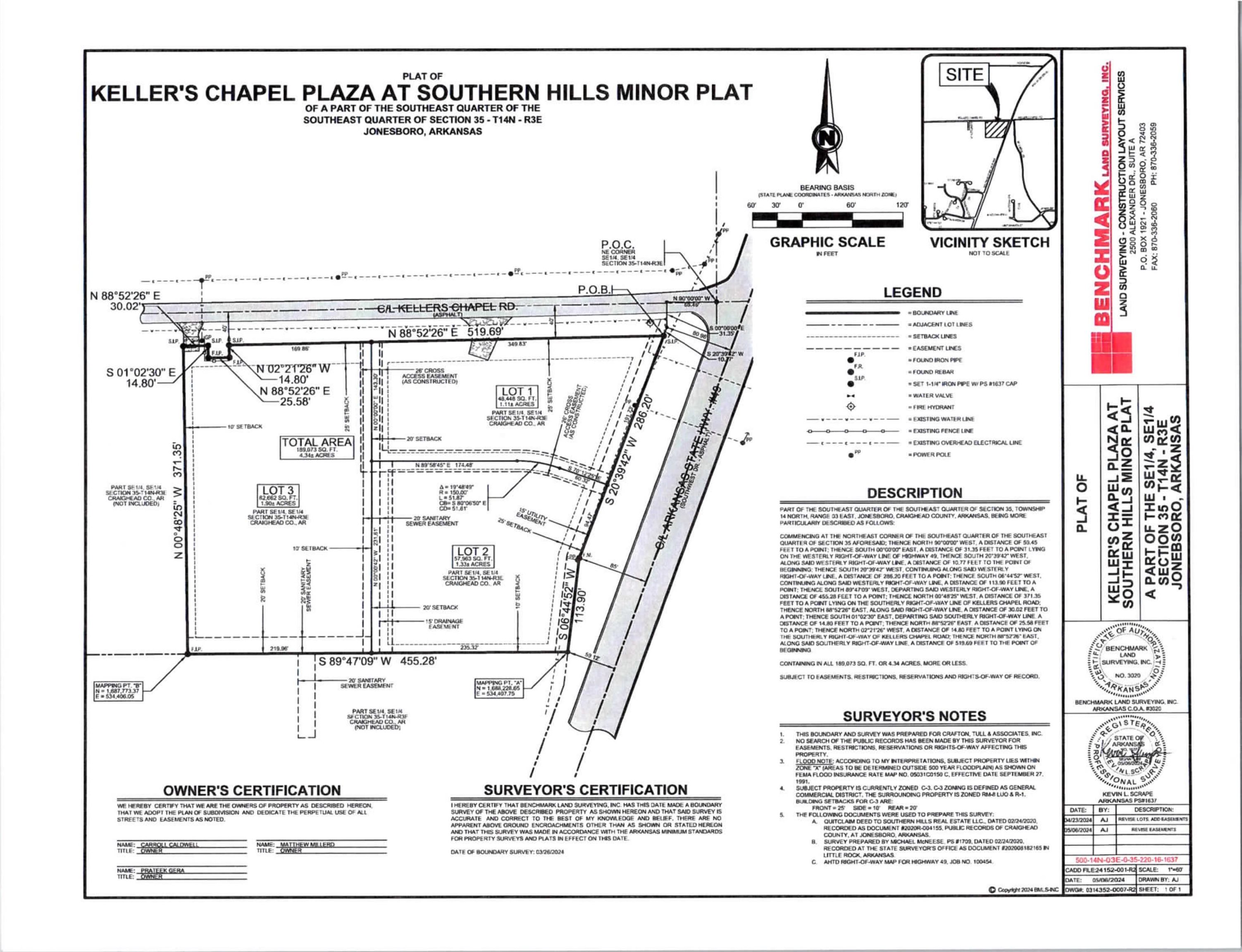 Lot 1  Keller's Chapel  Jonesboro, AR