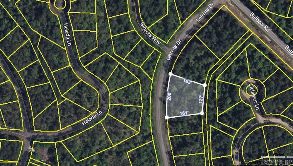 Lot 8  Letrista  Hot Springs Village, AR