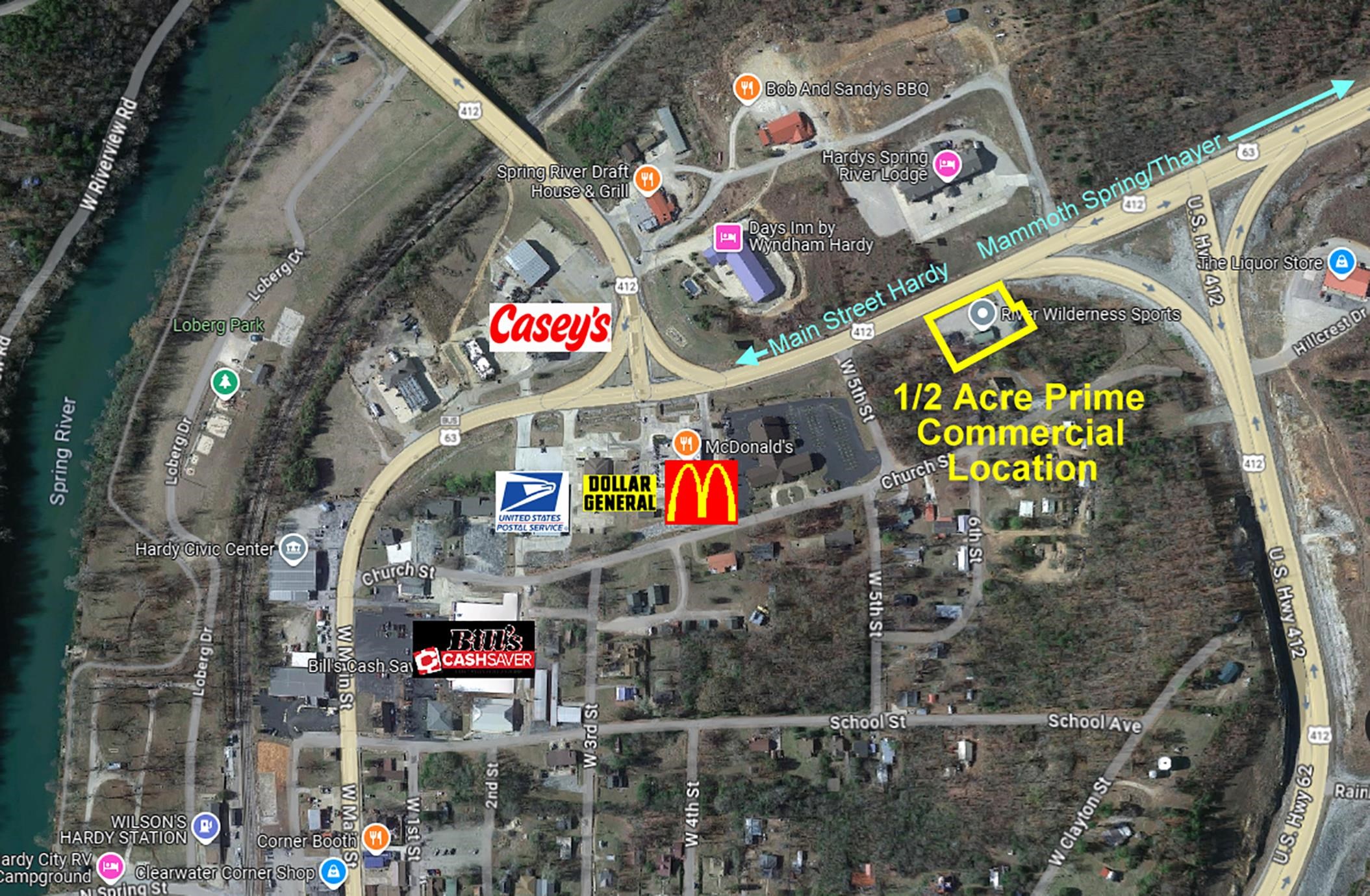 420  Highway 63  Hardy, AR