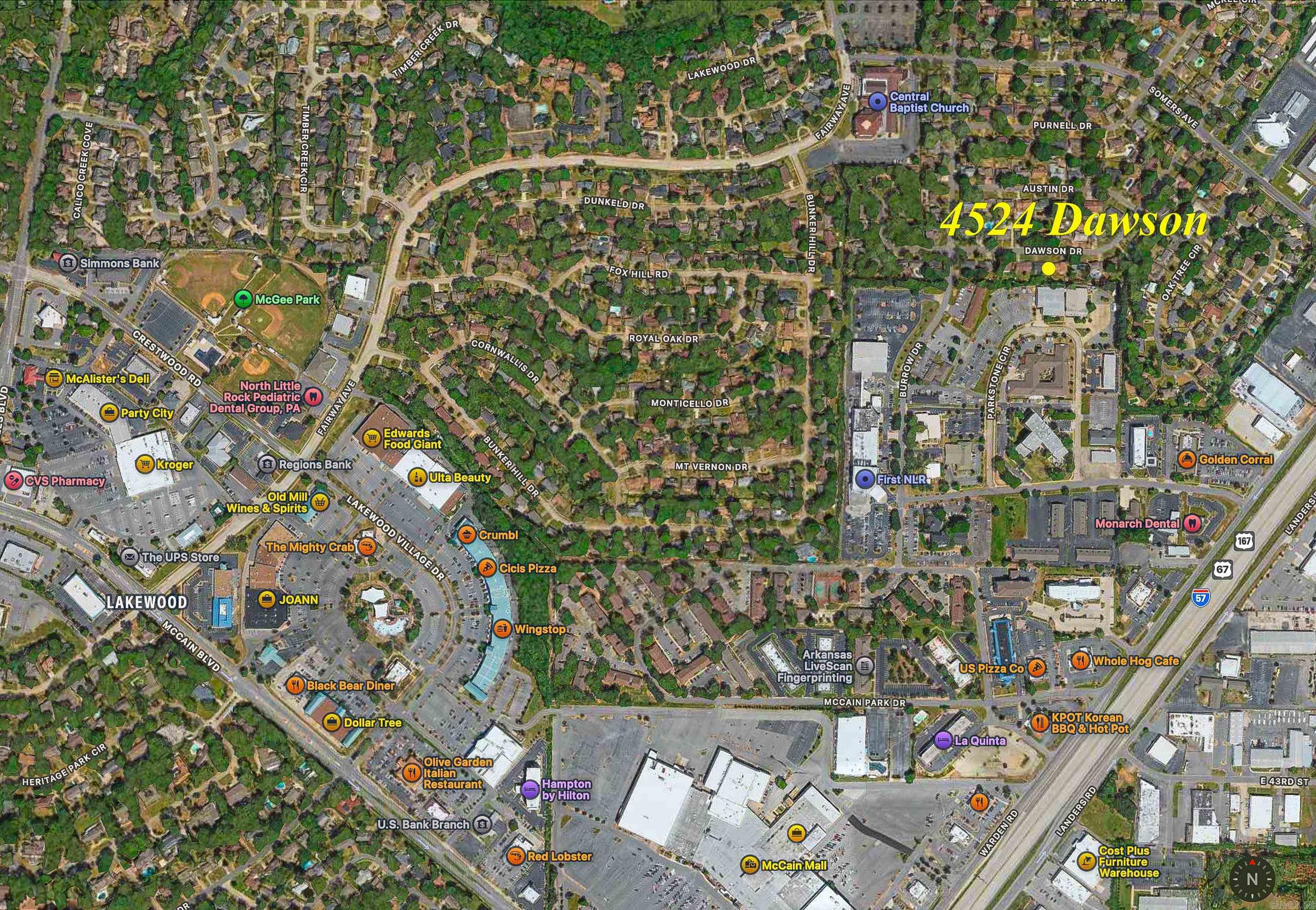 4524 Dawson Drive North Little Rock, AR 72216