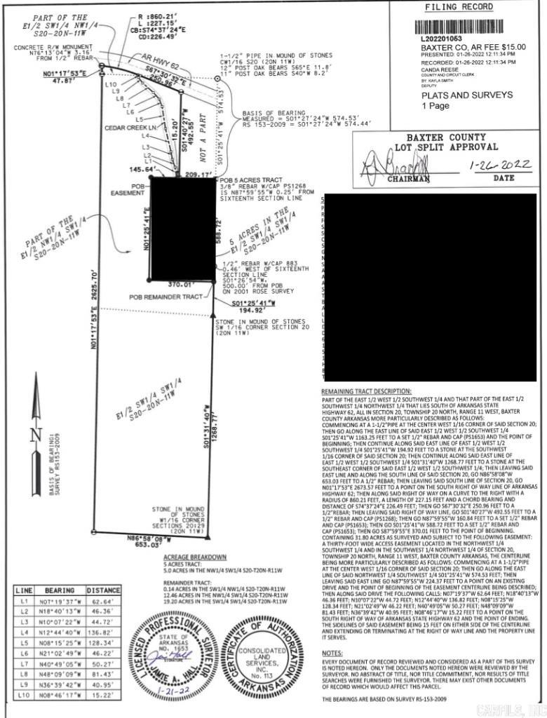 13523  Hwy 62 East  Henderson, AR
