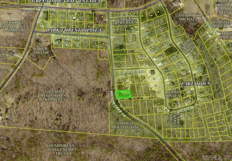 Lot 4  Wilson Lake  Hot Springs, AR