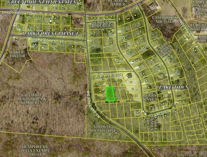 Lot 10  Wilson Lake  Hot Springs, AR