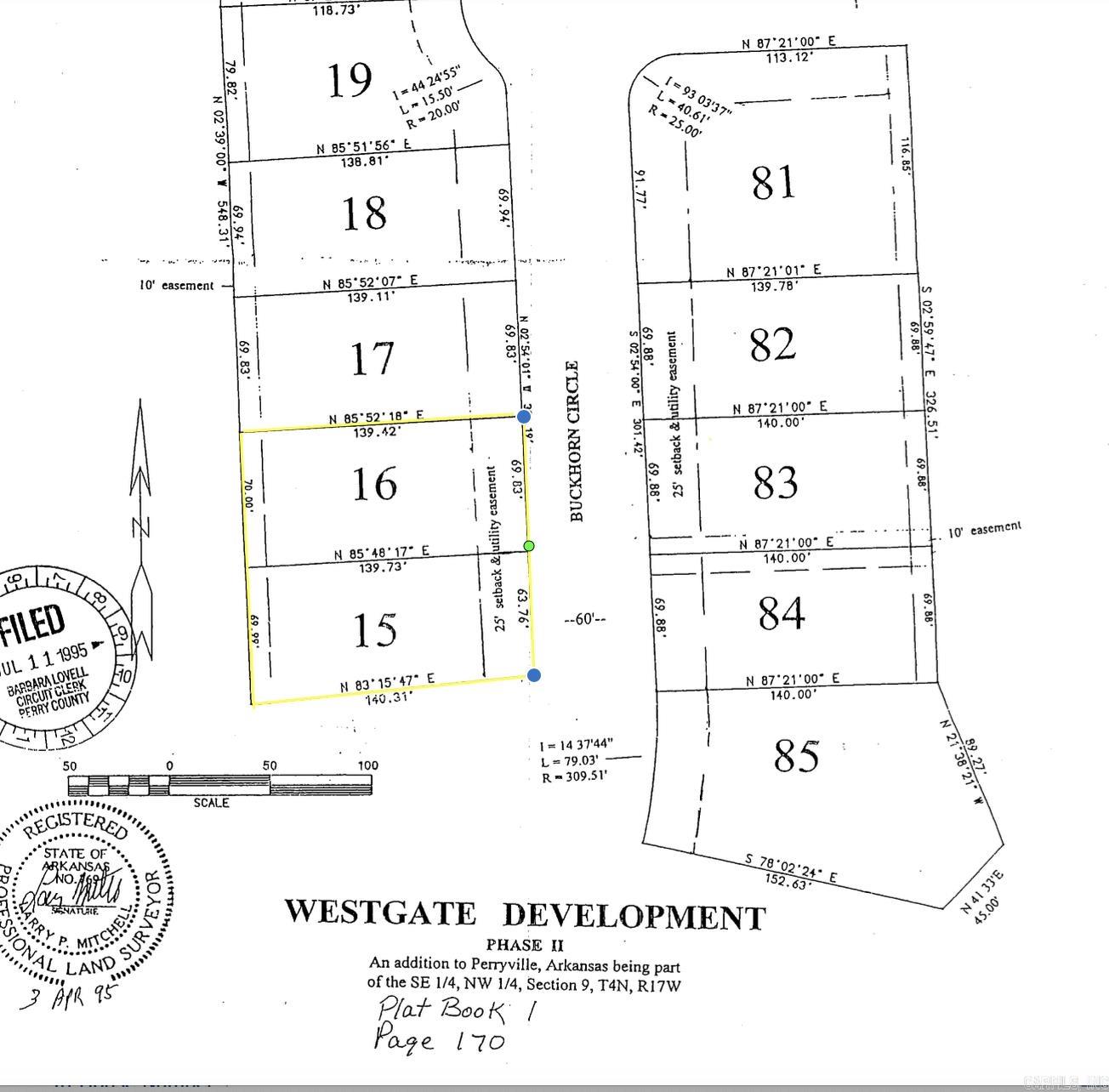 Lot 15 & 16  Buckhorn  Perryville, AR