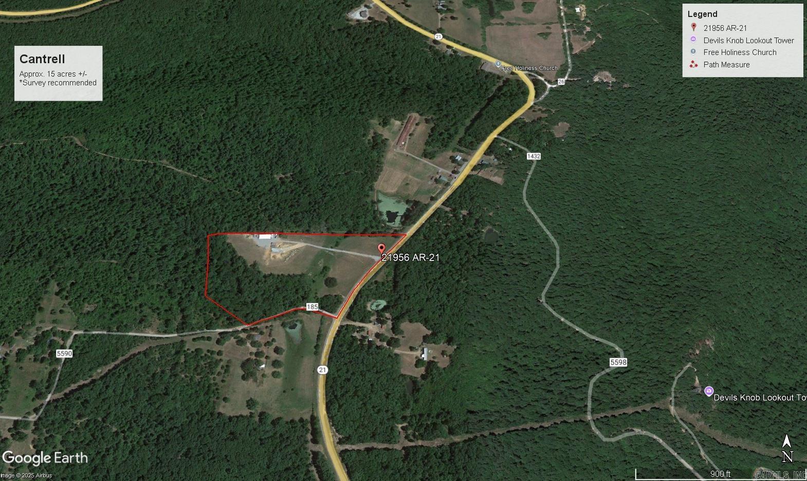 21956  Highway 21  Ozone, AR