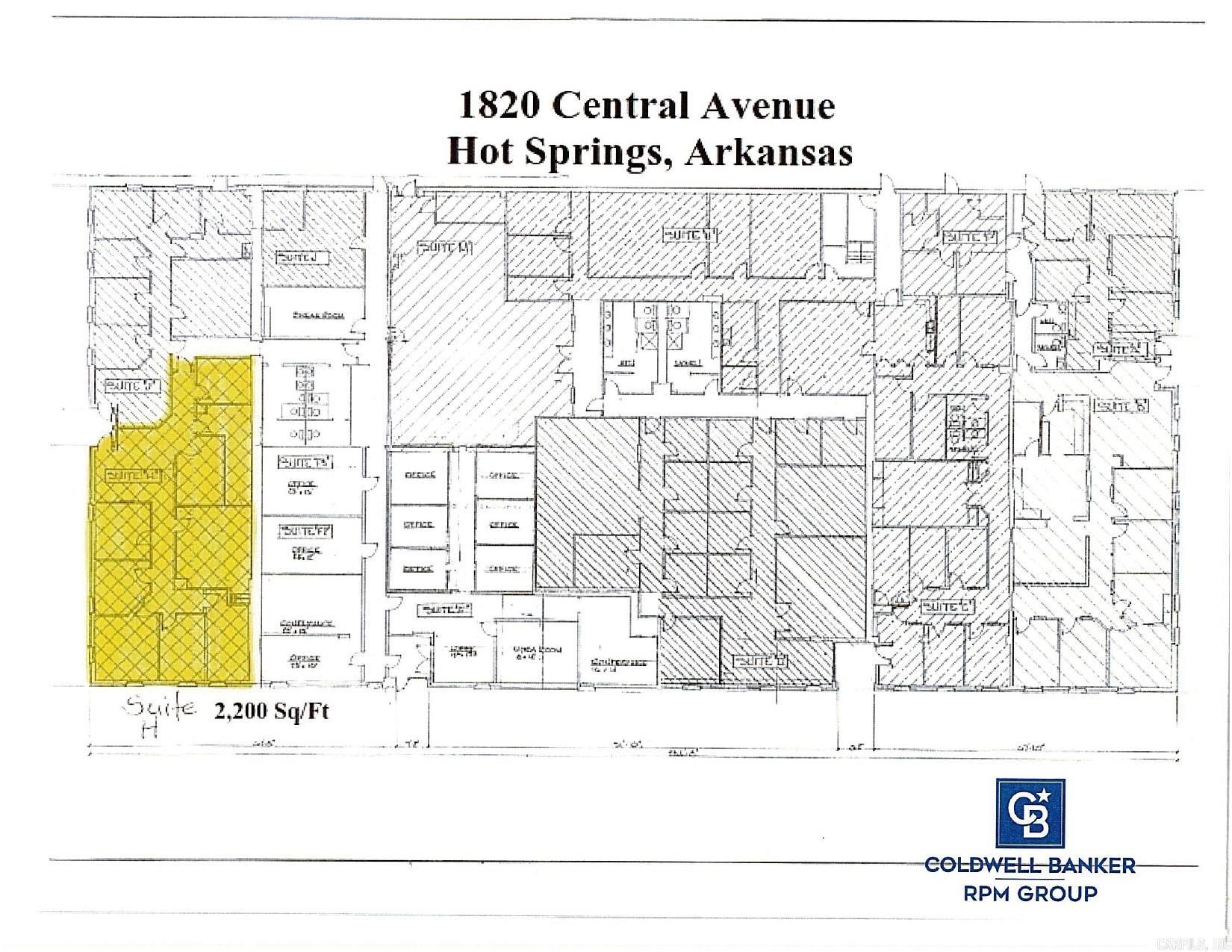 1820  Central Avenue, Suite H  Hot Springs, AR
