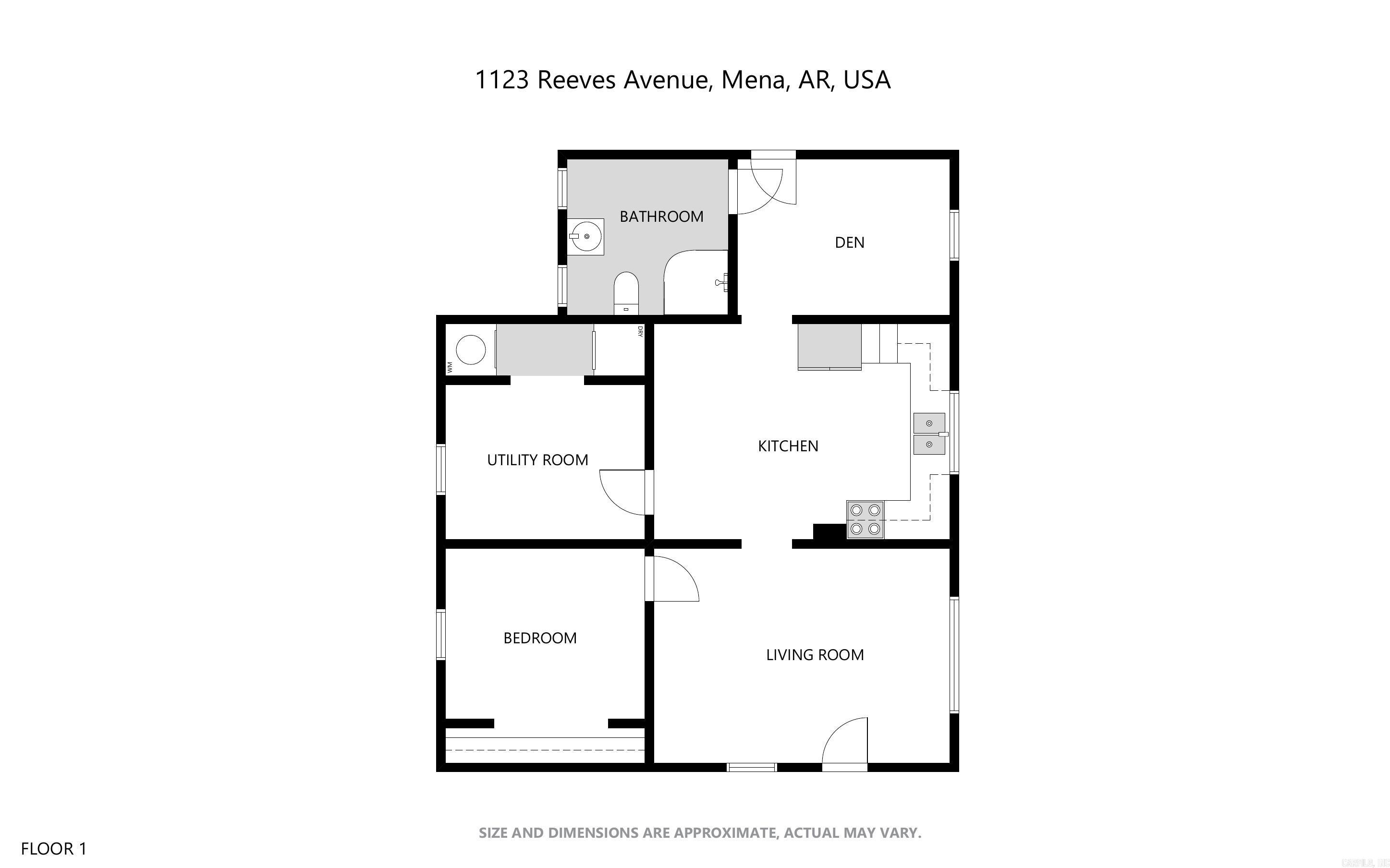 1123  Reeves Avenue  Mena, AR