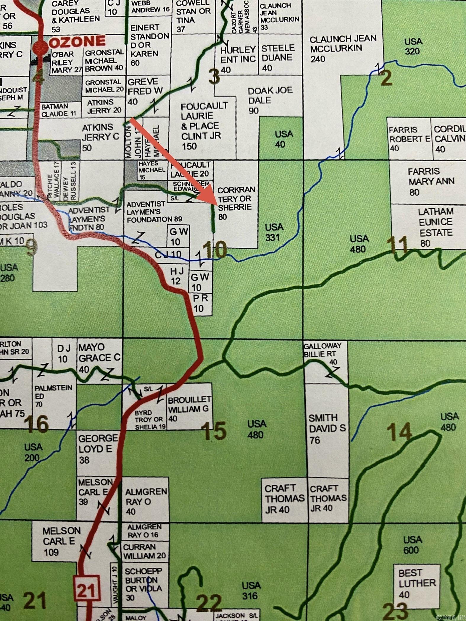 770  Private Road 4472  Ozone, AR
