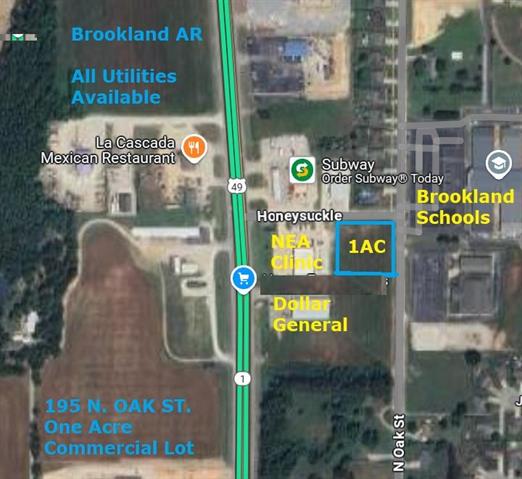 195 N Oak  Brookland, AR