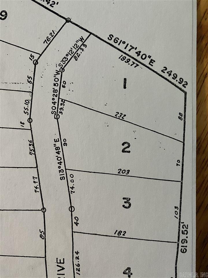3  Lake Park Dr.  Shirley, AR