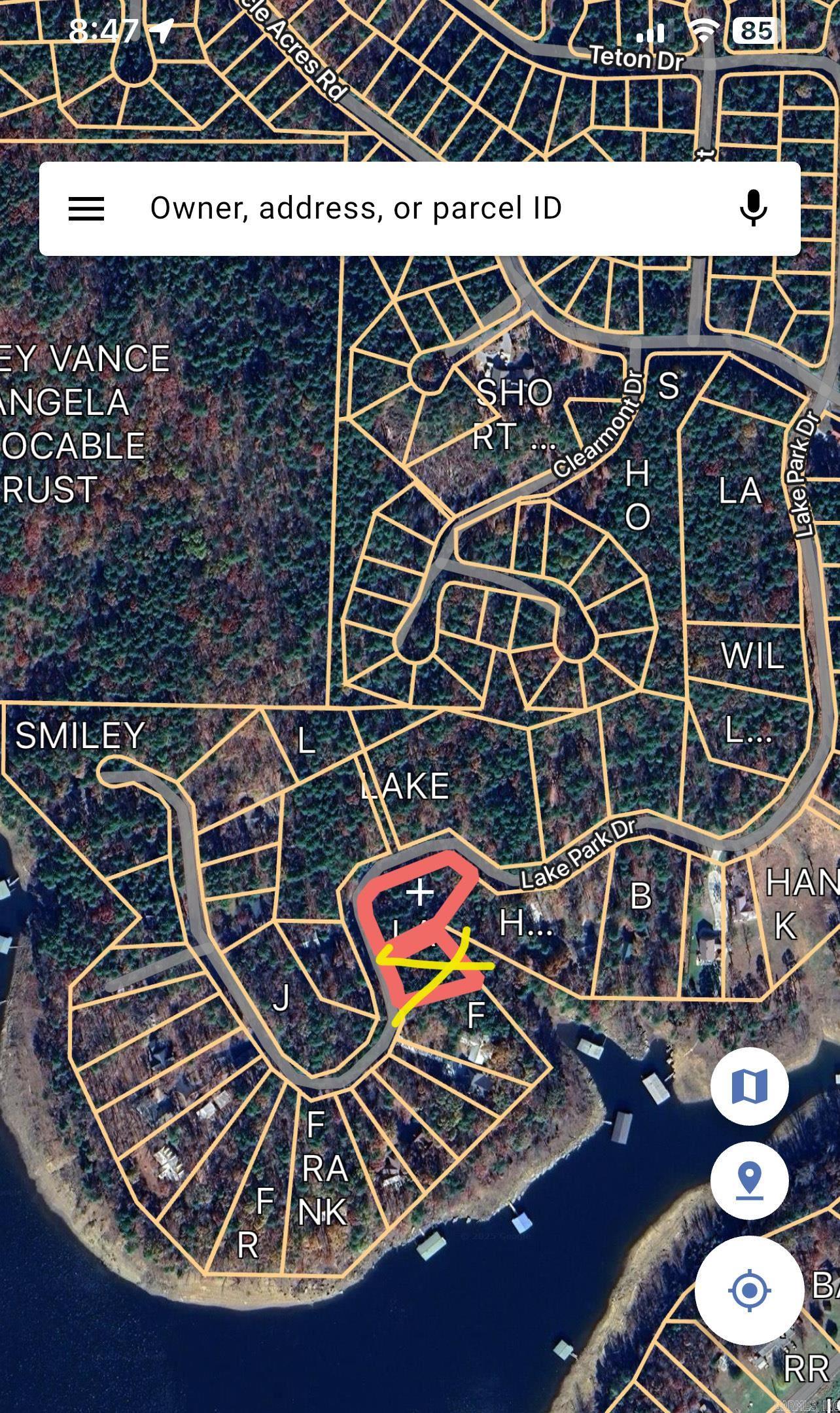 Lots 20 & 21  Lake Park Dr.  Shirley, AR