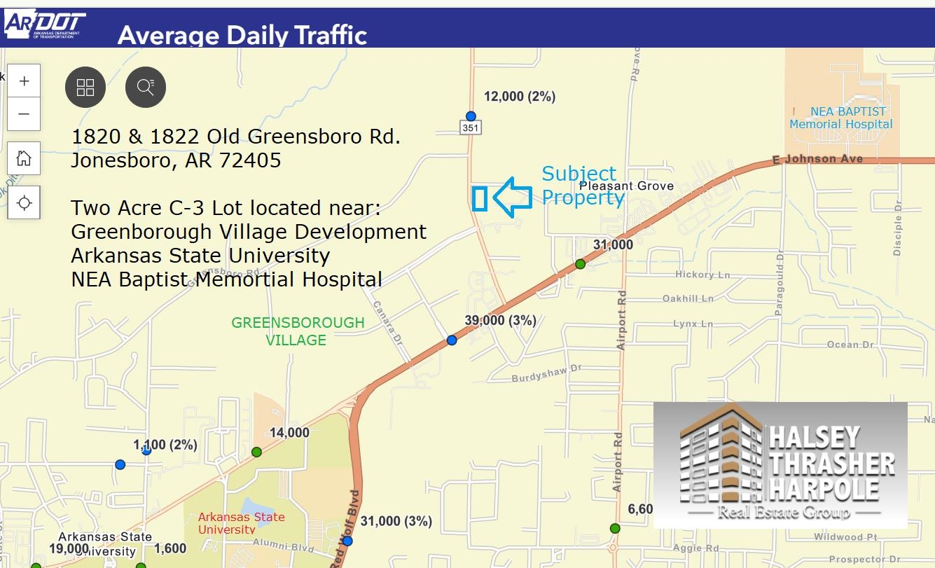 1822  Old Greensboro corner of hwy 351 and Hudson Dr Jonesboro, AR